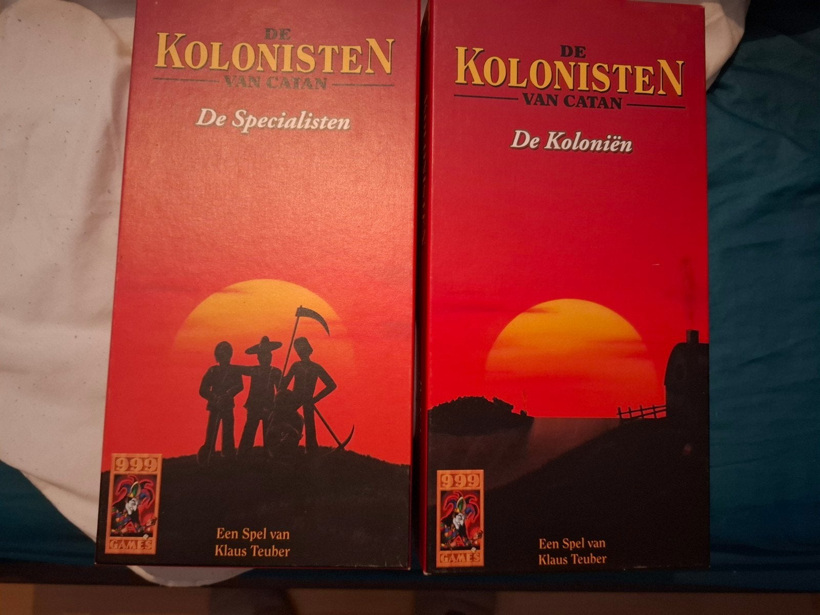 De Kolonisten van Catan: De Specialisten & De Koloniën, Drie of vier spelers, Ophalen of Verzenden, Gebruikt, 999 Games