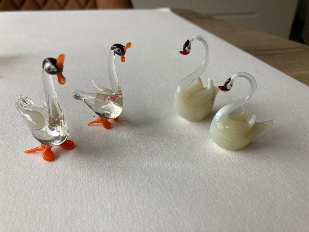 figuurtjes glas 32 stuks, Ophalen, Zo goed als nieuw