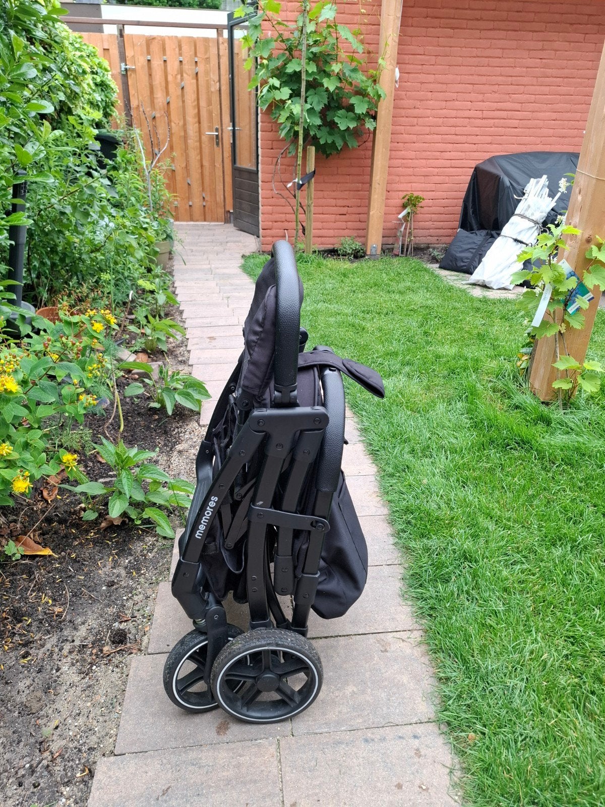 Memores buggy, Ophalen, Zo goed als nieuw, Overige merken, Verstelbare rugleuning
