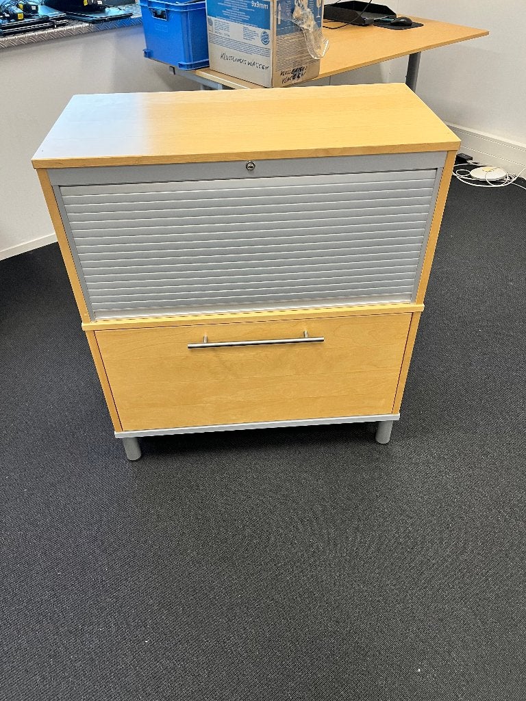 Roldeur kastje (kantoor, bureau), Ophalen, Gebruikt, 50 tot 100 cm, Minder dan 100 cm