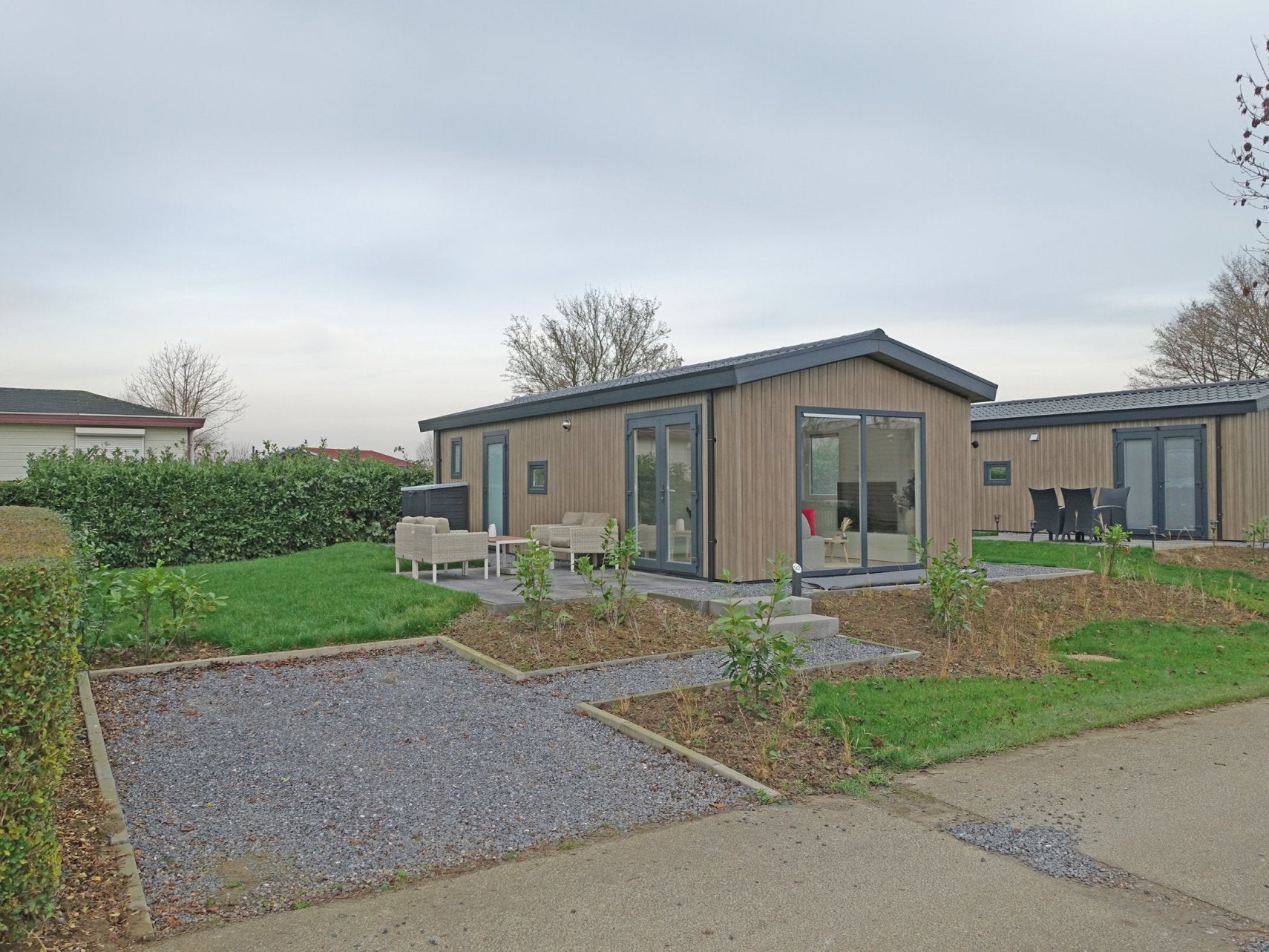 Nieuw chalet met eigen grond, Noord-Brabant