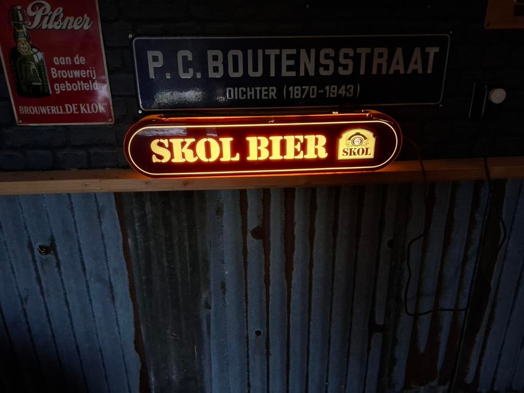 Skol Bier lichtbak, Ophalen of Verzenden
