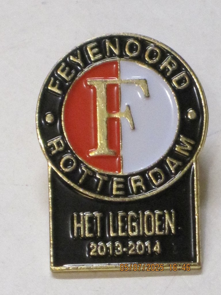 feyenoord pin 2013/2014 (348), Ophalen of Verzenden, Zo goed als nieuw, Feyenoord, Overige typen