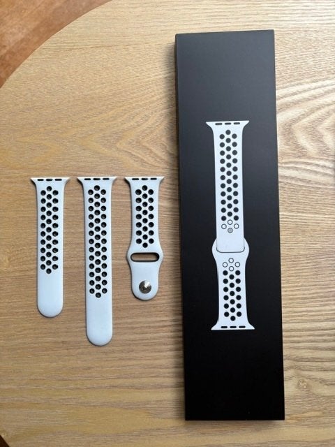 Nike Sport bandjes voor iWatch grijs 40 mm, Apple Watch ⌚️, IOS, Nieuw, Ophalen of Verzenden