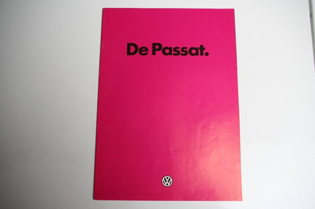 Folder Volkswagen Passat (12-1980) (118), Ophalen of Verzenden, Nieuw, Volkswagen