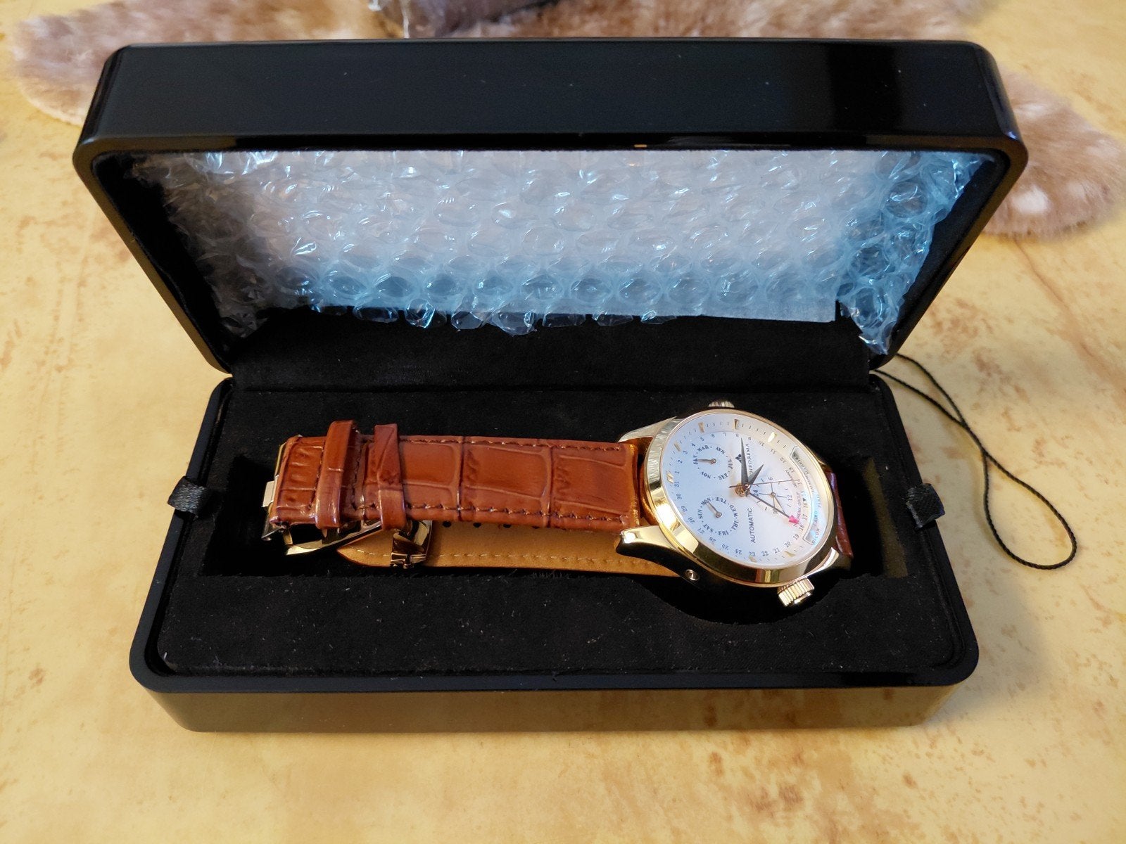 Heren horloge, Ophalen, Nieuw, Staal, Overige merken