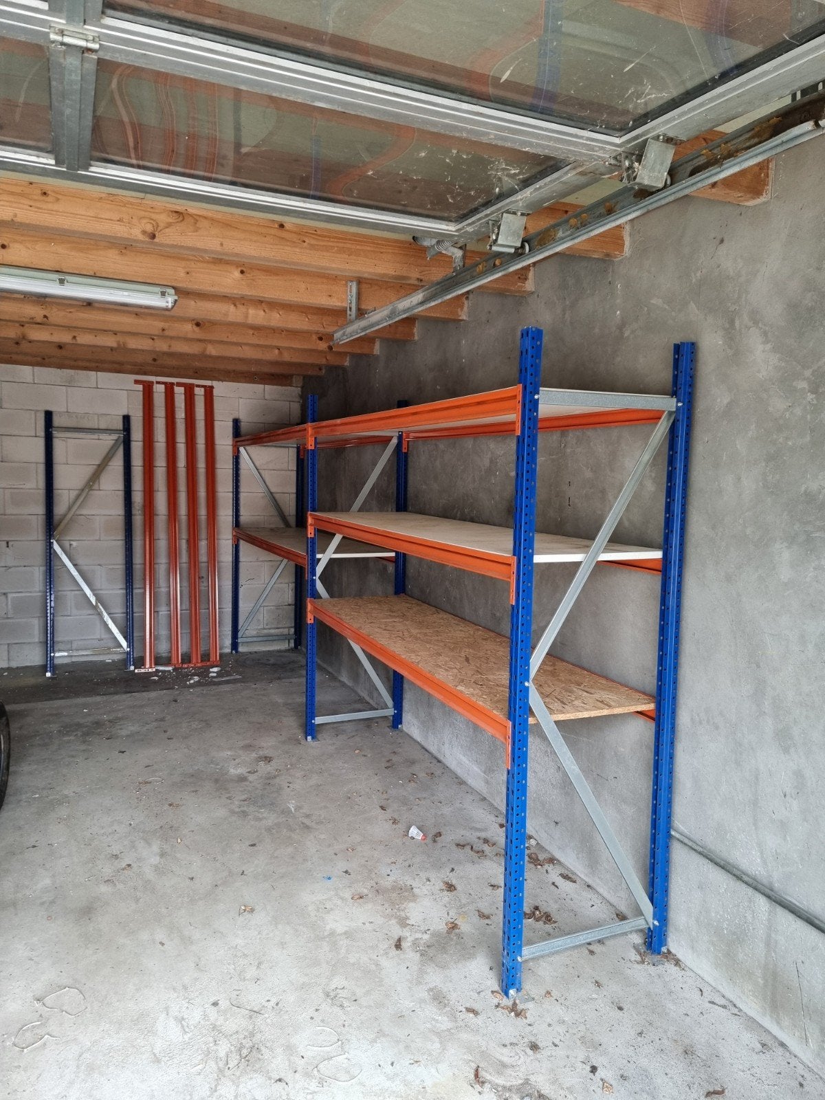 Stevige magazijnstelling - 675x200x60cm, Ophalen of Verzenden