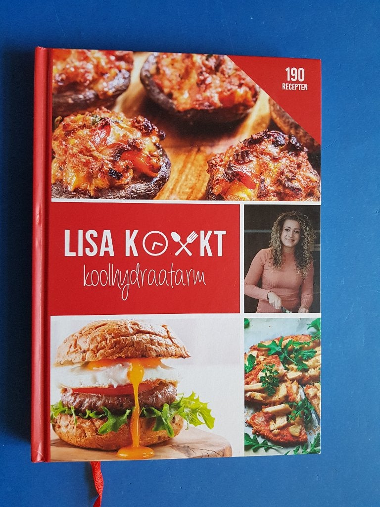 Lisa kookt koolhydraatarm - Lisa Tennebroek, Verzenden, Zo goed als nieuw