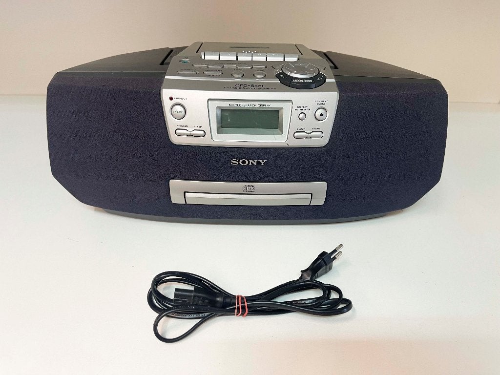 Sony CFD-S45L draagbare CD-radio-cassetterecorder, N, N, Enkel, Ophalen of Verzenden