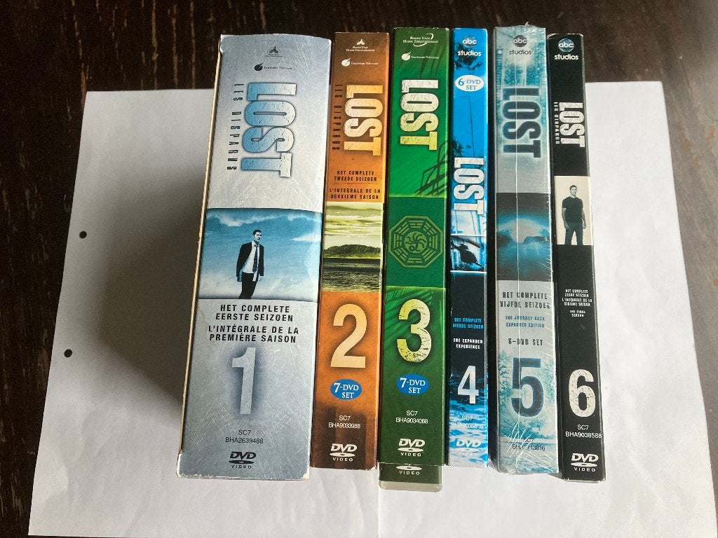 lost 1 2 3 4 5 6 dvd 1 tm 6 compleet serie, Alle leeftijden, Boxset, Ophalen of Verzenden, Zo goed als nieuw