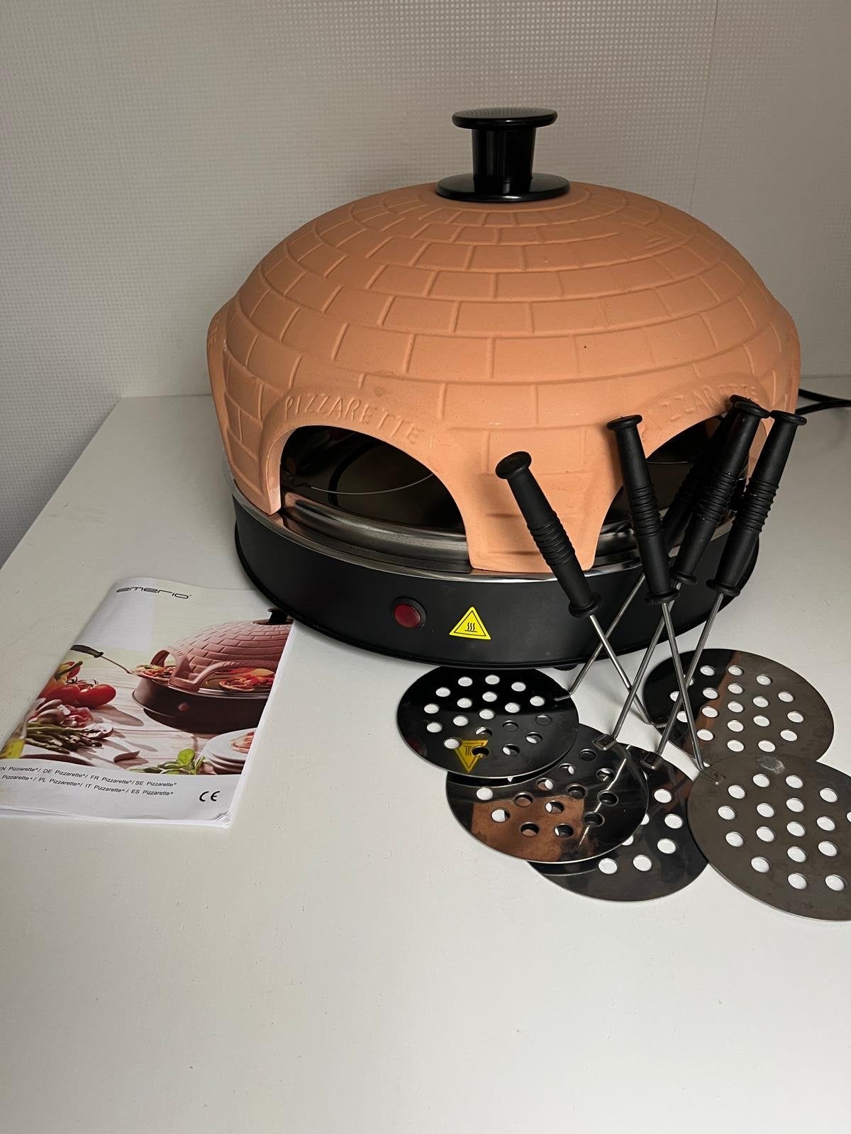 Pizzarette pizzaoven - Zo goed als nieuw, Ophalen, Zo goed als nieuw
