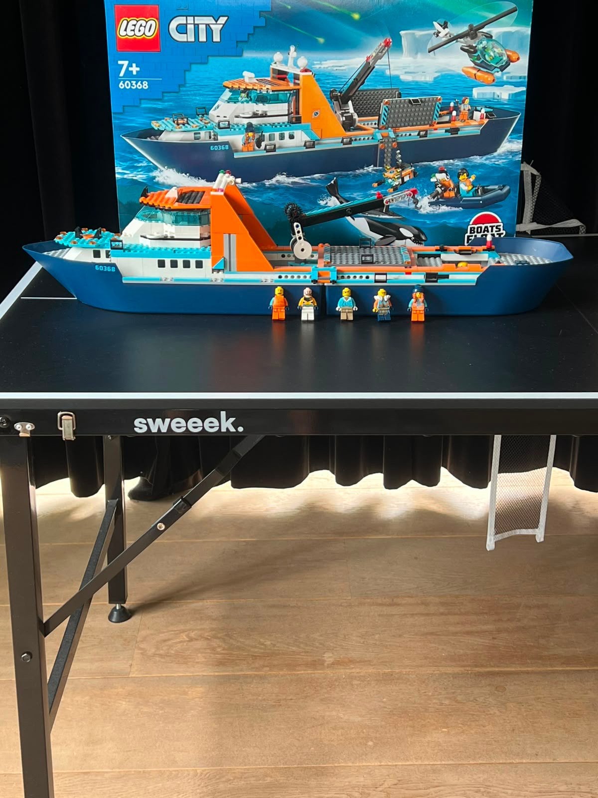Legocity boot, Lego, Ophalen of Verzenden, Inclusief minifiguren, Complete set