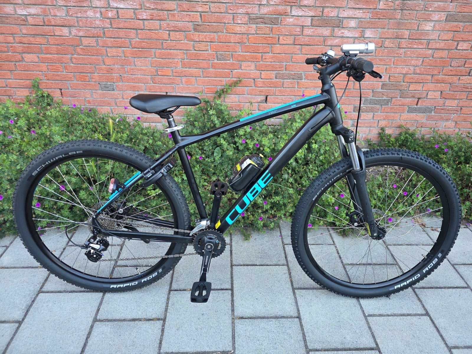 CUBE AIM | 29 INCH | FRAME 51 CM | 2X8V | NETTE STAAT!, Hardtail, 49 tot 53 cm, Zo goed als nieuw, Schijfrem
