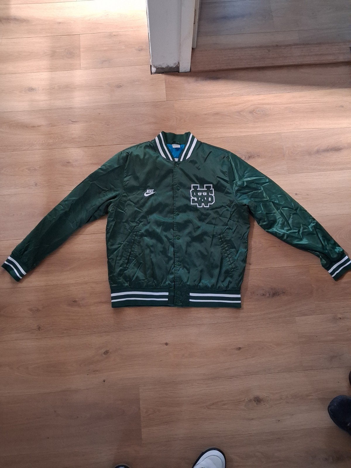 Vintage Nike NBA Tre'von Bomberjack - Maat L, Maat 52/54 (L), Nike, Ophalen of Verzenden, Zo goed als nieuw