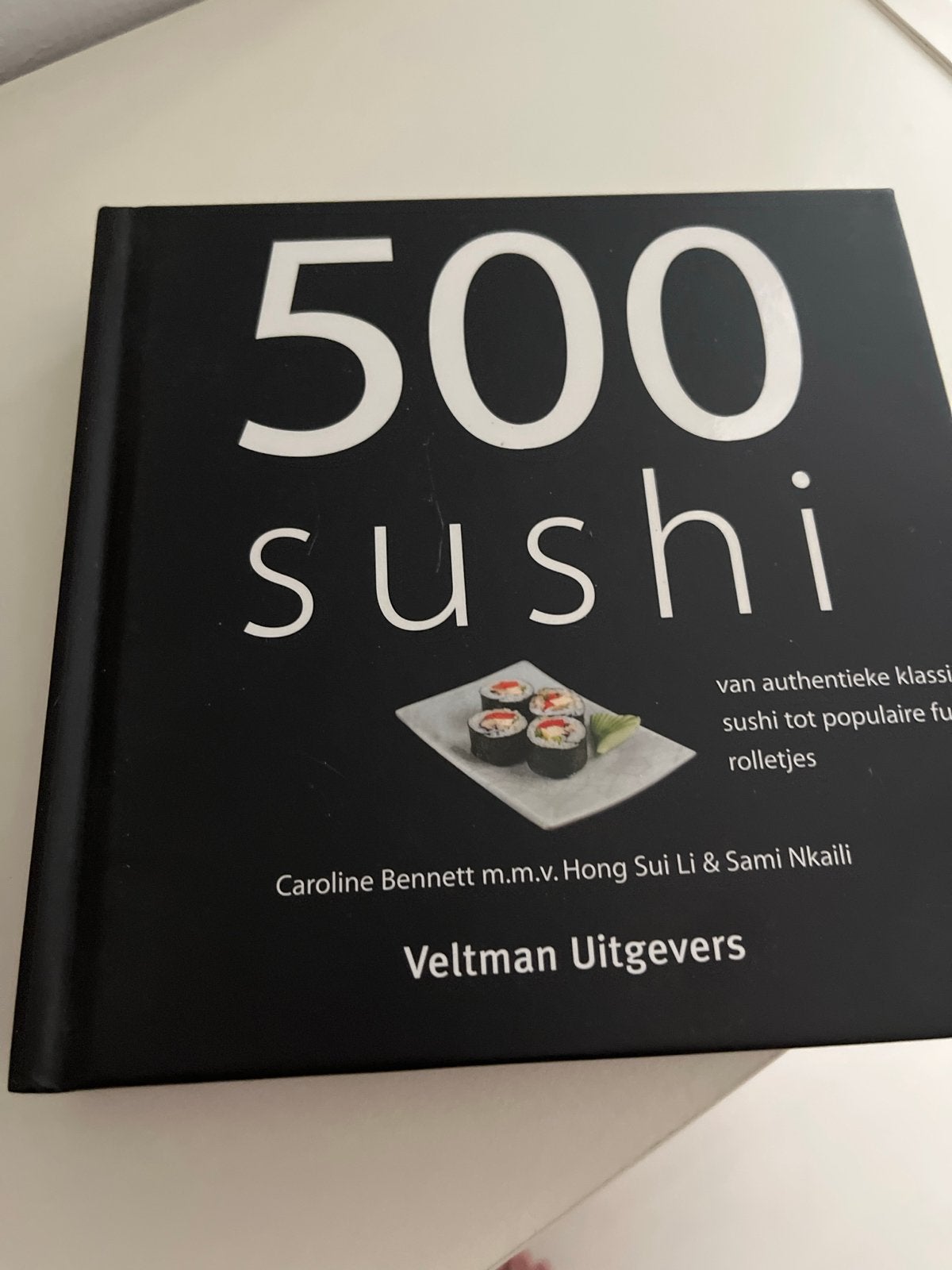 500 Sushi kookboek - Caroline Bennett - Zo goed als nieuw, Boeken, Ophalen of Verzenden, Zo goed als nieuw, Azië en Oosters, Hoofdgerechten