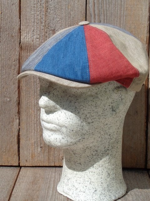 Meerkleurige pet "Carlos" van Hatland Headwear maten M en L, Haven 49, Verzenden, Geasluis@planet.nl, Nieuw