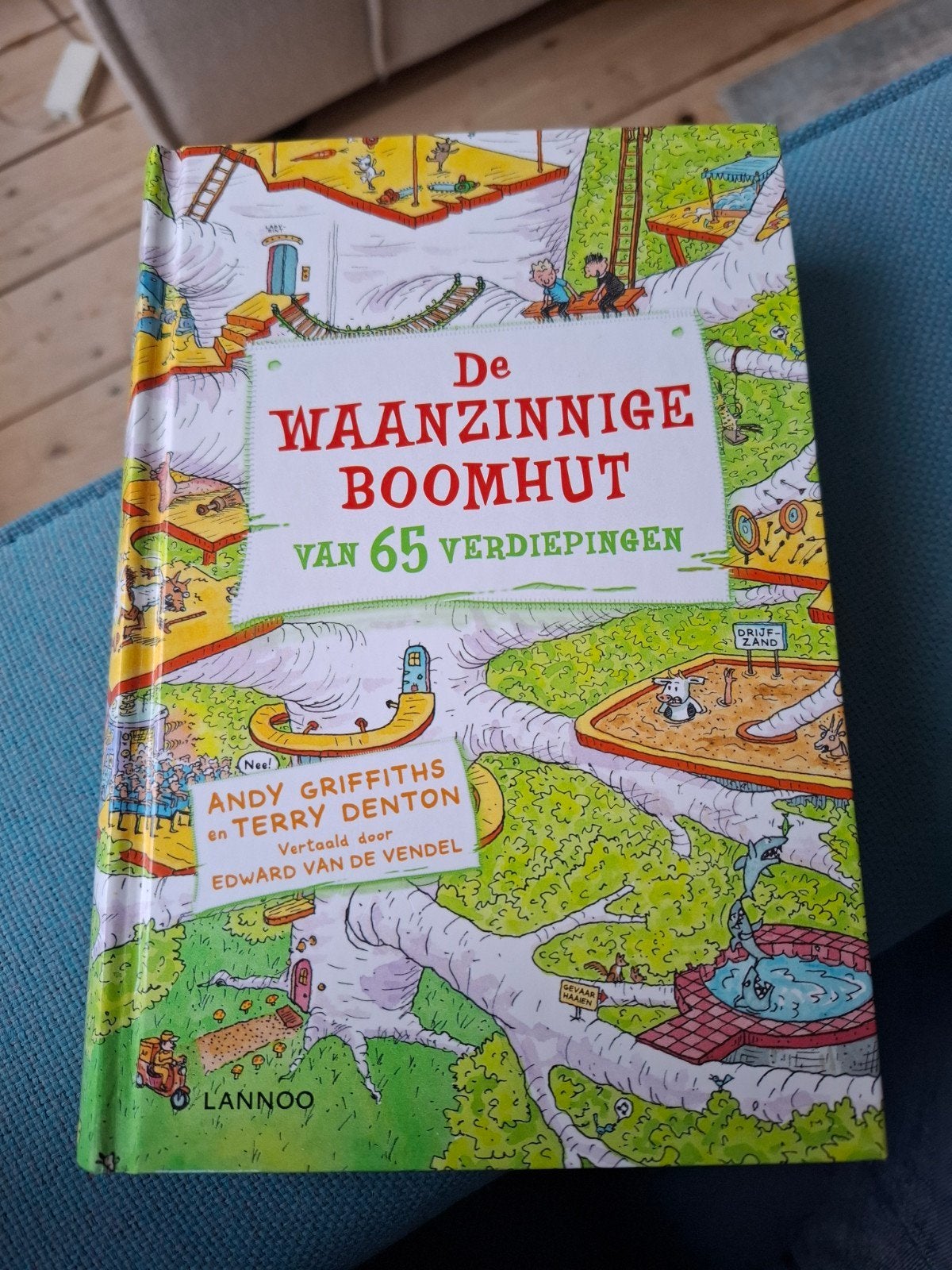 Andy Griffiths - De waanzinnige boomhut van 65 verdiepingen, Boeken, Ophalen of Verzenden, Zo goed als nieuw, Fictie algemeen