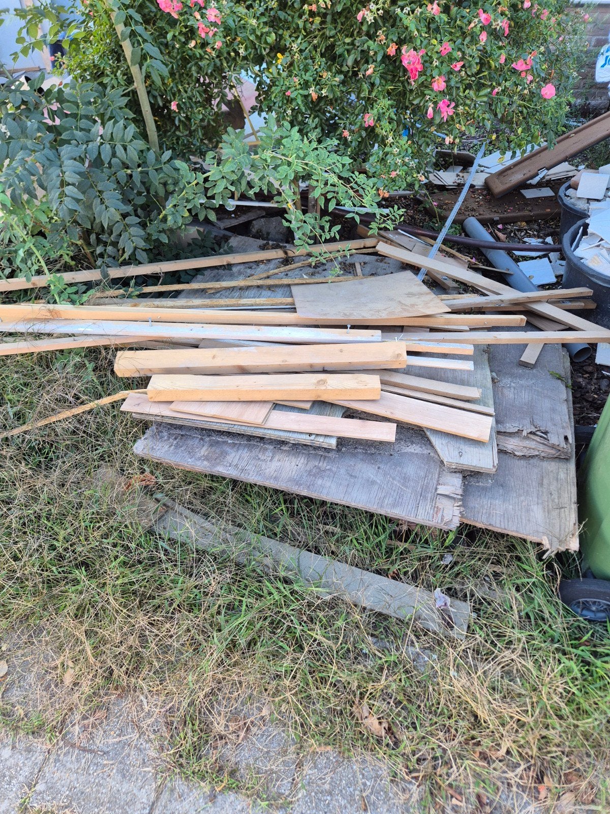Diverse houten planken en loopplank, Ophalen, Gebruikt, Minder dan 25 mm, Plank
