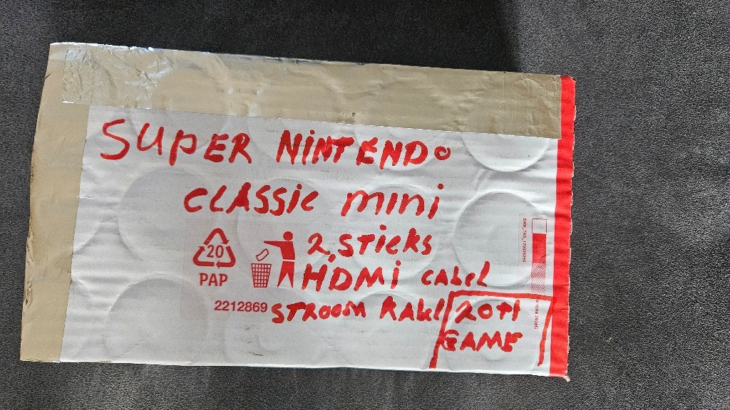 nintendo mini met T.V., Spelcomputers en Games, Spelcomputers | Nintendo Super NES, Ophalen, Gebruikt, Met 2 controllers, Met games