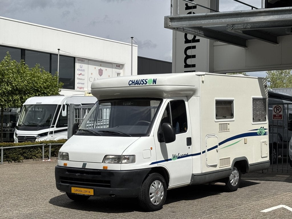 Chausson Welcome 50 5.40m COMPACT! RONDZIT + KLAPBED, Ringverwarming, Fiat, Tot en met 2, 5 tot 6 meter