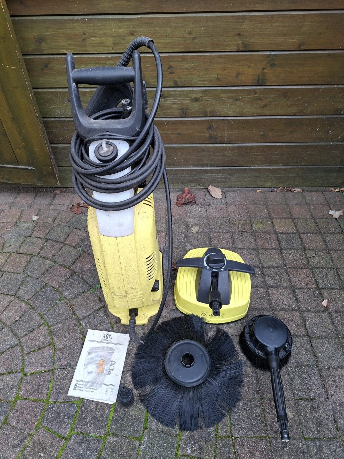 Top Craft hogedrukreiniger met accessoires