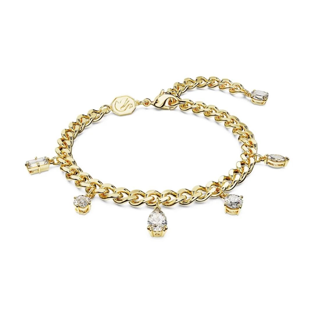 New gold Swarovski Diamonds Bracelet, Sieraden, Tassen en Uiterlijk, Armbanden, Met kristal, Ophalen of Verzenden, Zo goed als nieuw