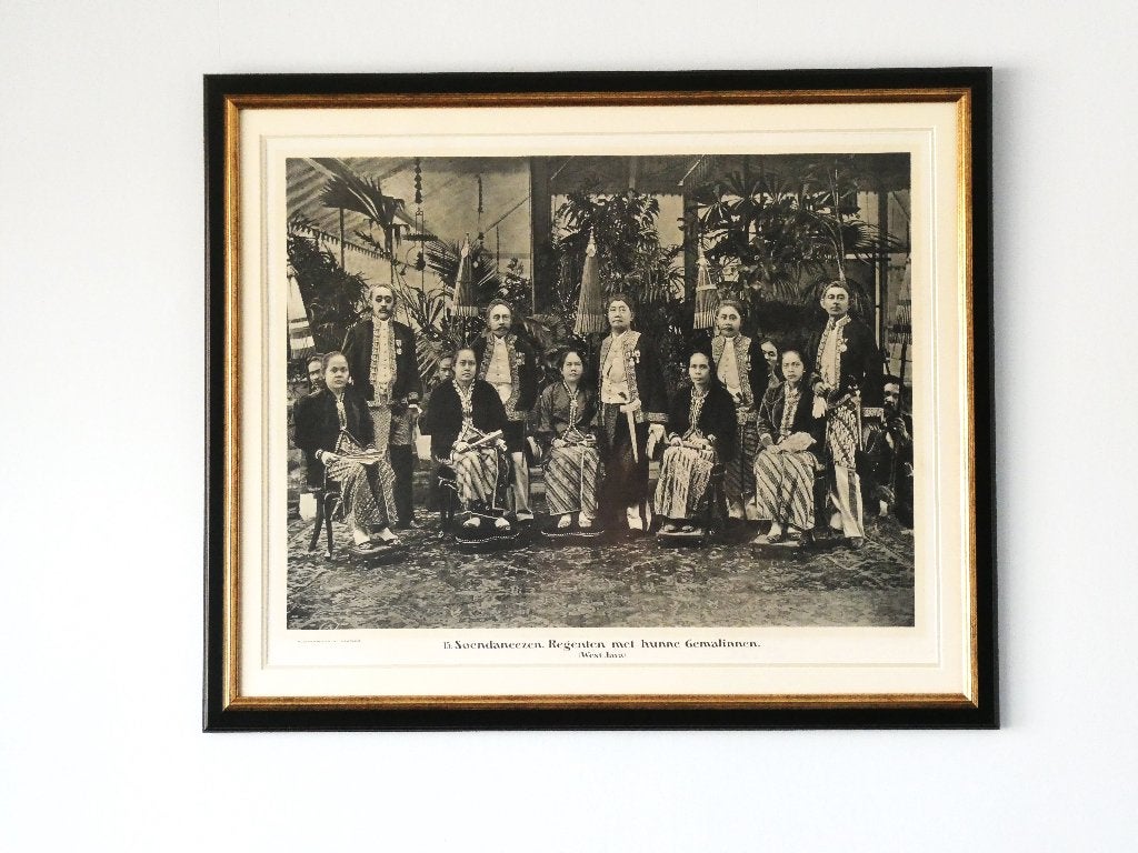 Antieke schoolplaat Nederlands-Indië 1912 Soedaneezen no. 15, Ophalen, Geschiedenis