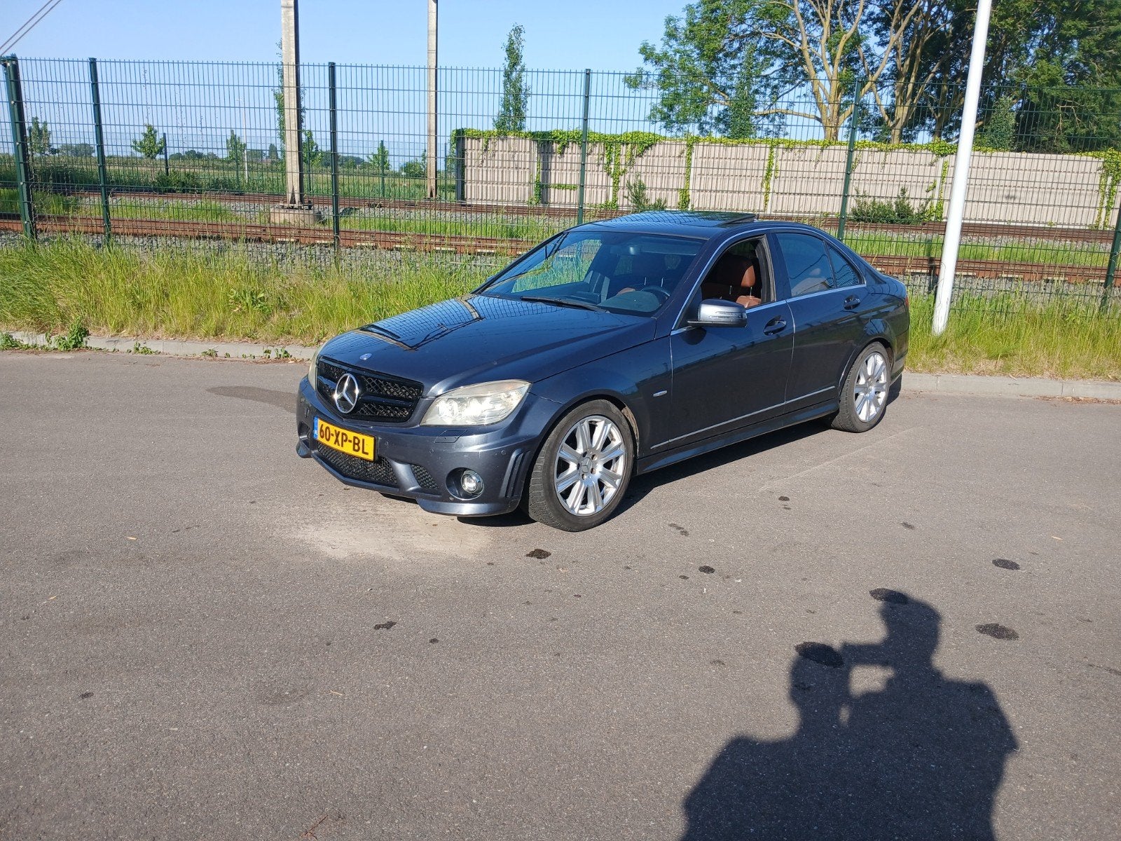 Mercedes-Benz C-Klasse 3.0 CDI C320 Sedan AUT 2007 Grijs, Auto's, Automaat, Achterwielaandrijving, 1800 kg, 2987 cc