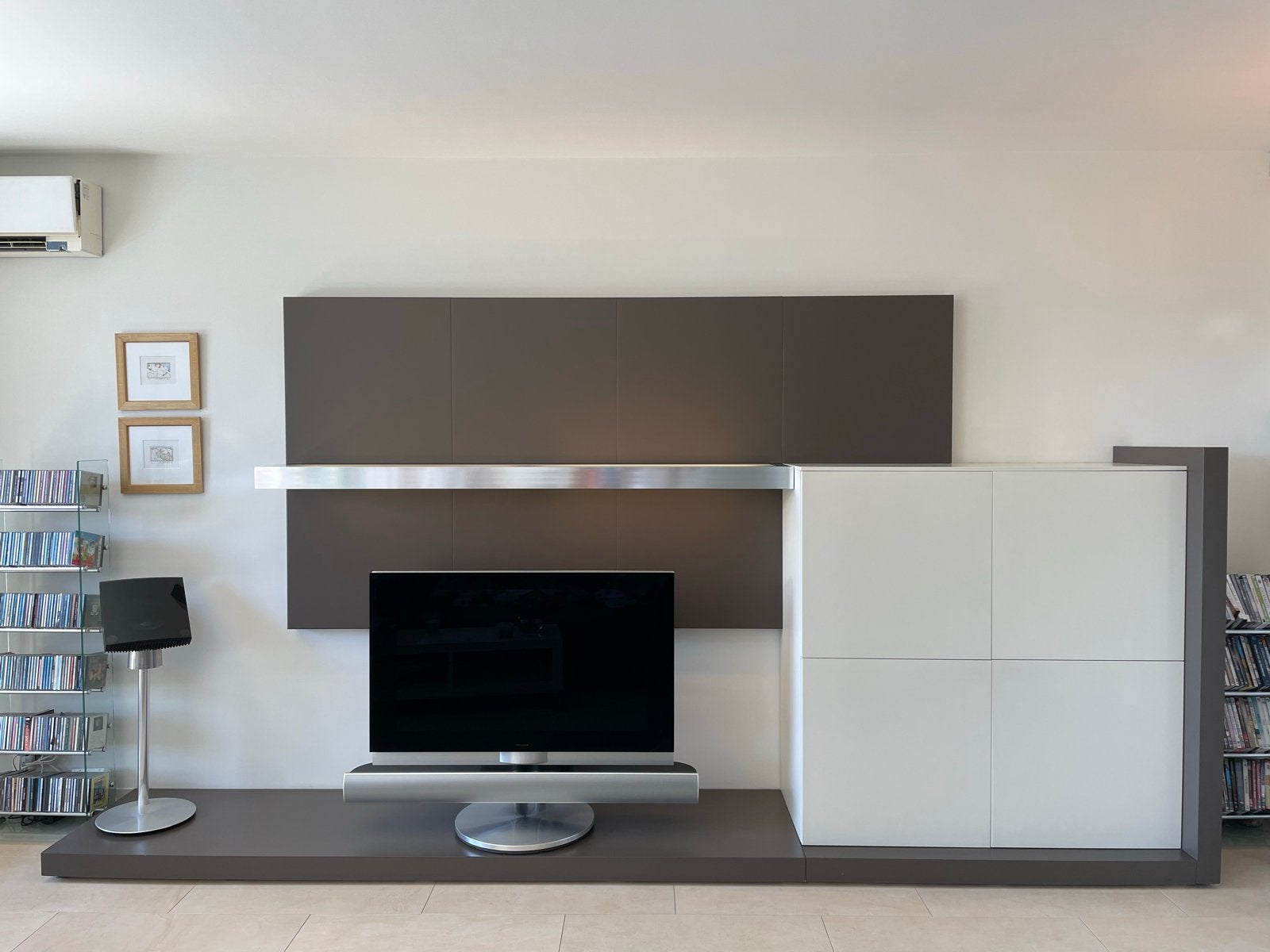 Misuraemme Tao Day Wandmeubel met B&O TV en Audio, Ophalen, Overige materialen, Gebruikt, 100 tot 150 cm