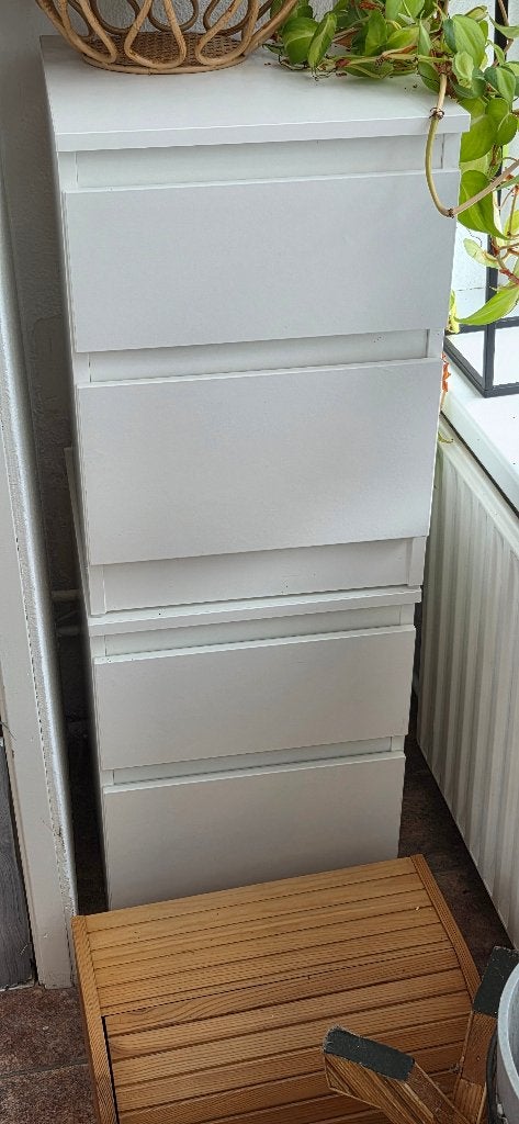 Nachtkastjes malm, Ophalen, Gebruikt, Minder dan 45 cm, 55 tot 70 cm