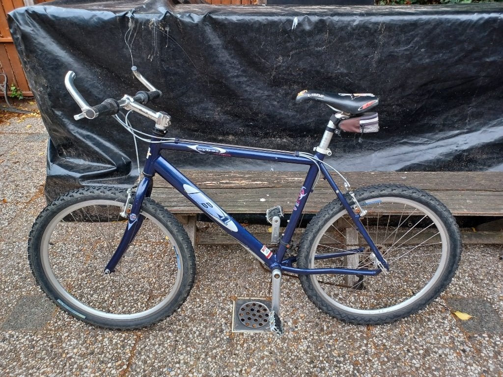 B1 cyber mountainbike, Fietsen en Brommers, Gebruikt, Geen vering, Ophalen, Overige merken