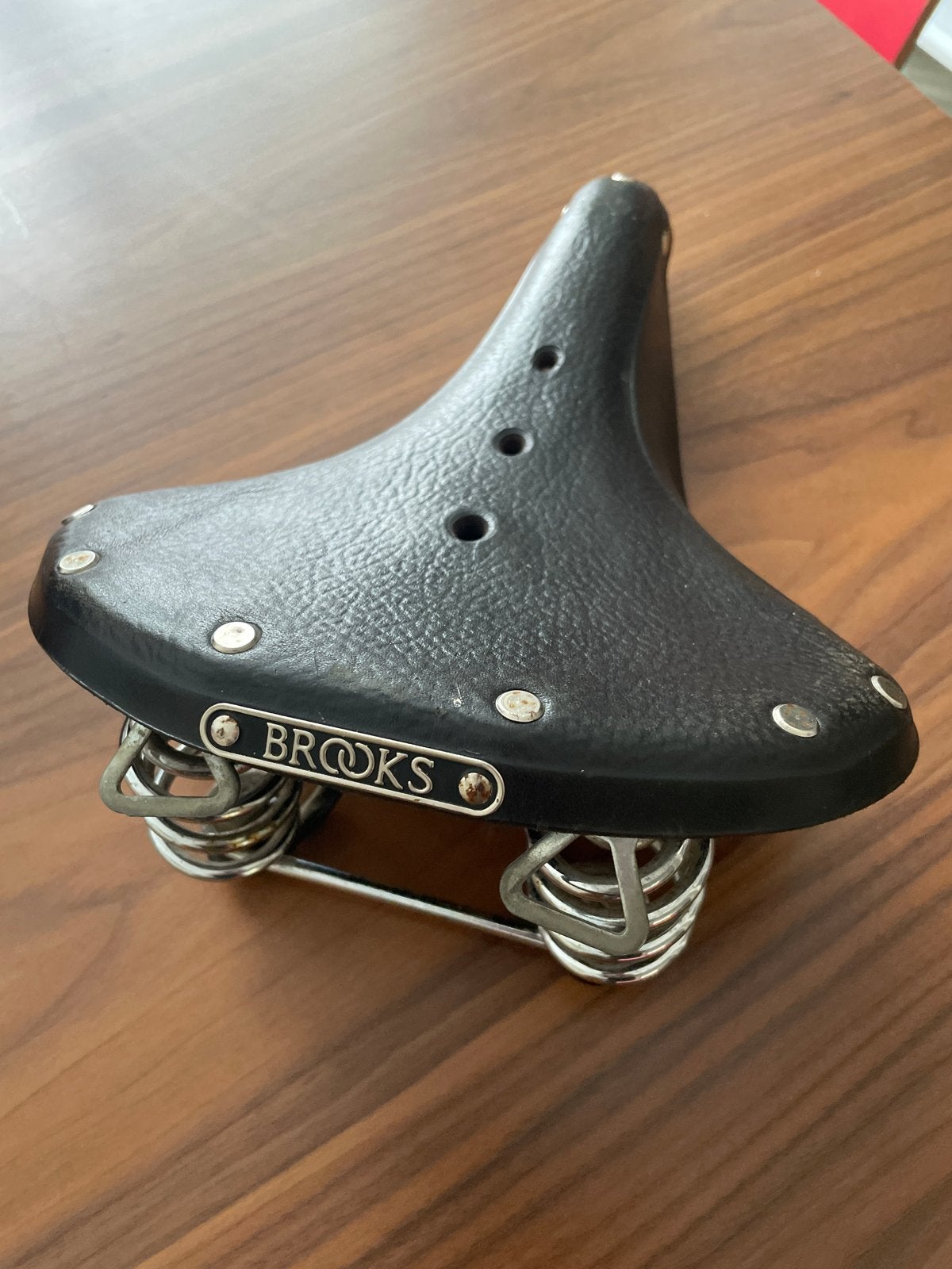 Brooks Zadel - Klassiek Comfort voor uw Fiets., Gebruikt, Leer, Ophalen of Verzenden, Zadel