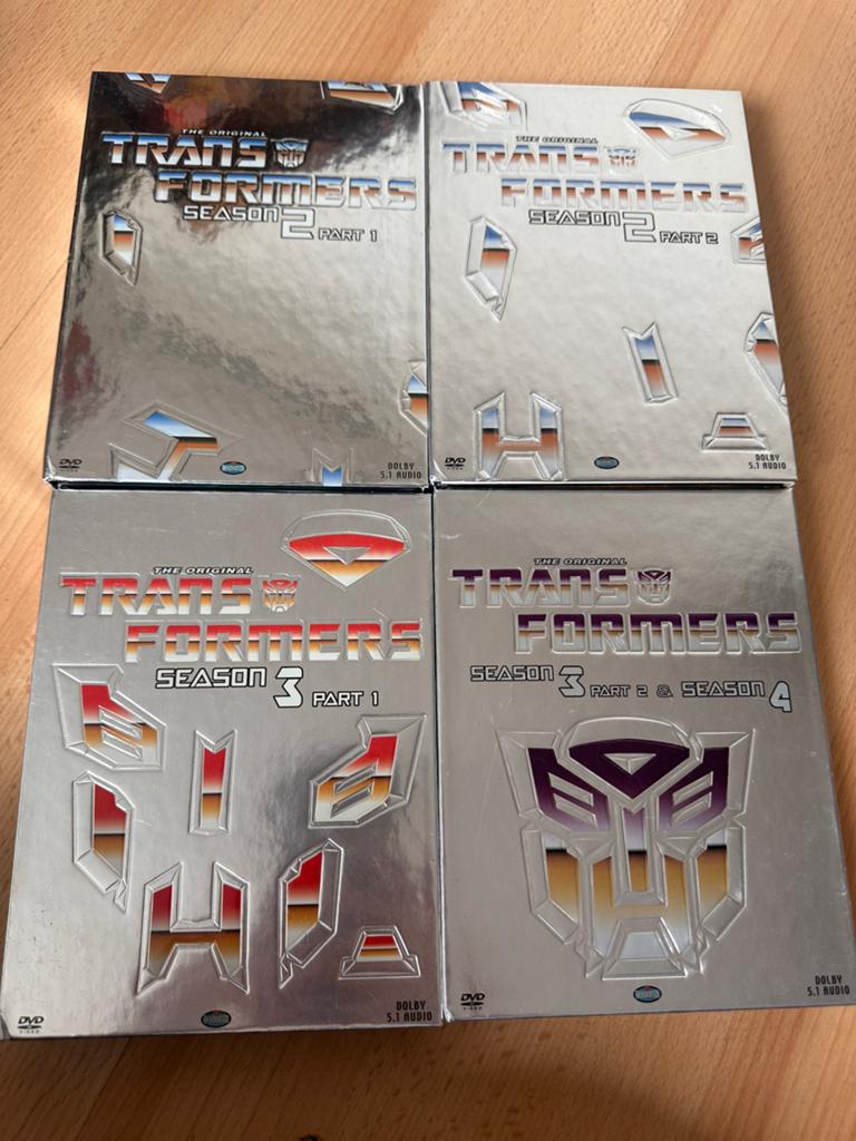 Transformers Animated series season 2 - 4 Collector boxsets!, Verzamelen, Transformers, Overige generaties, Ophalen of Verzenden