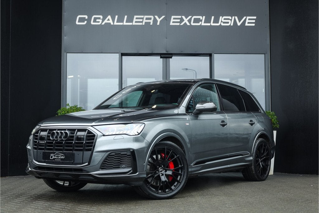 Audi Q7 60 TFSI e quattro Competition - Panorama | B&O | RS, Auto's, Audi, Automaat, Adaptive Cruise Control, Gebruikt, 2995 cc