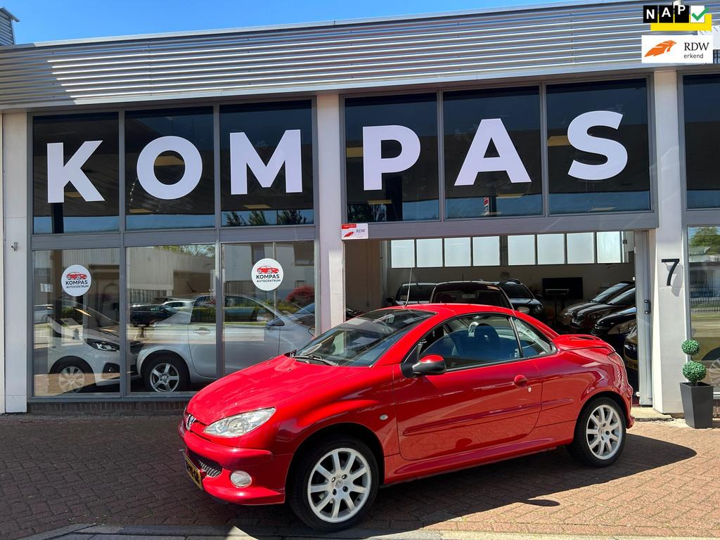 Peugeot 206 CC 1.6-16V |APK2027|2EIG|EL.RAMEN|NAP|LM.VELGEN, Auto's, Voorwielaandrijving, Gebruikt, 4 cilinders, Cabriolet