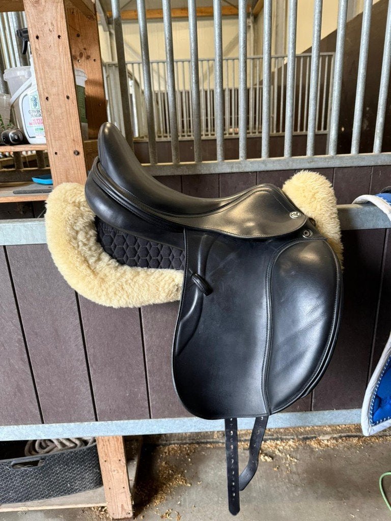 Prestige Inspire D Dressage 16"/33 Black, Dieren en Toebehoren, Ophalen of Verzenden, Zo goed als nieuw, Dressuur