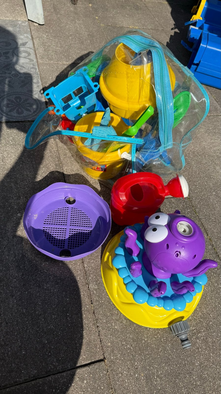 Zand- en water speelgoed met accessoires, Ophalen, Gebruikt