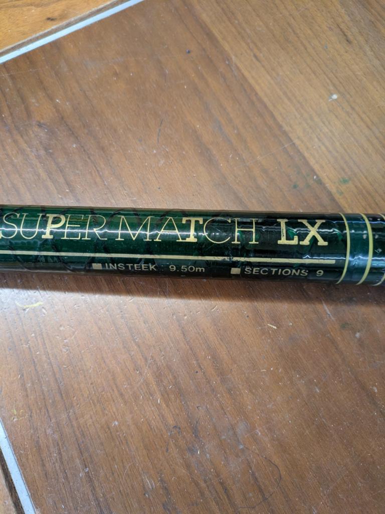 Super Match LX Vaste Hengel 9.50m - 9 Delen, Ophalen of Verzenden
