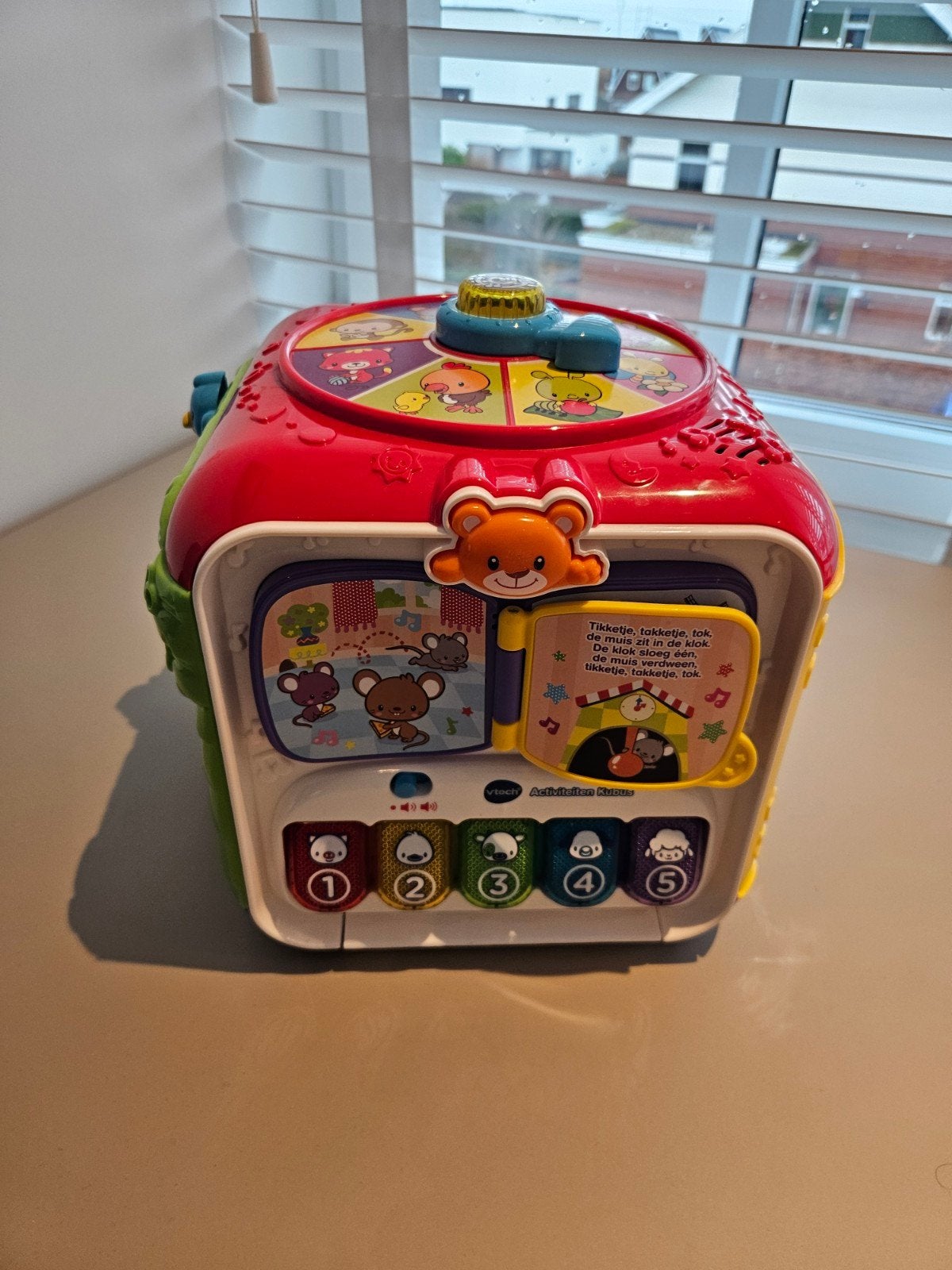 VTech Activiteiten Kubus met Licht en Geluid, Ophalen of Verzenden, Gebruikt, Overige typen, Met licht