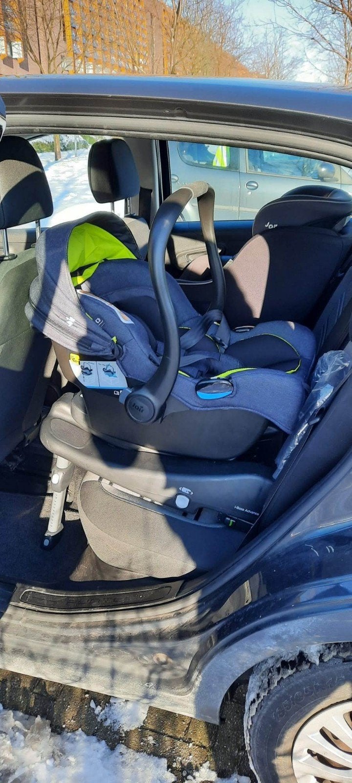 Joie i-Gemm autostoel met i-Base Advance Isofix, Gebruikt, Verstelbare rugleuning, Isofix, 0 t/m 13 kg