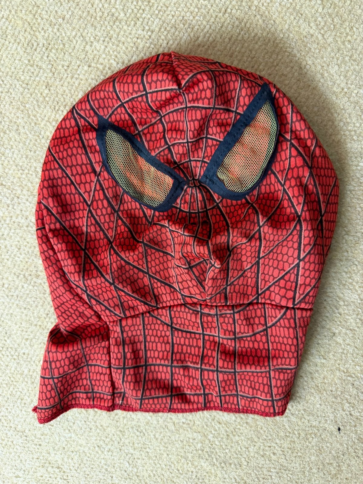 Spiderman masker voor kinderen, Ophalen of Verzenden, Gebruikt