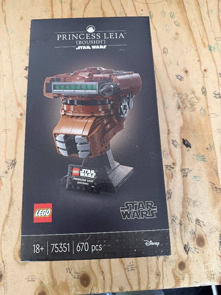 LEGO Star Wars 75351  Prinses Leia (Boushh) Helm | NIEUW, Info@lego.com, Star Wars, Denemarken, Lego