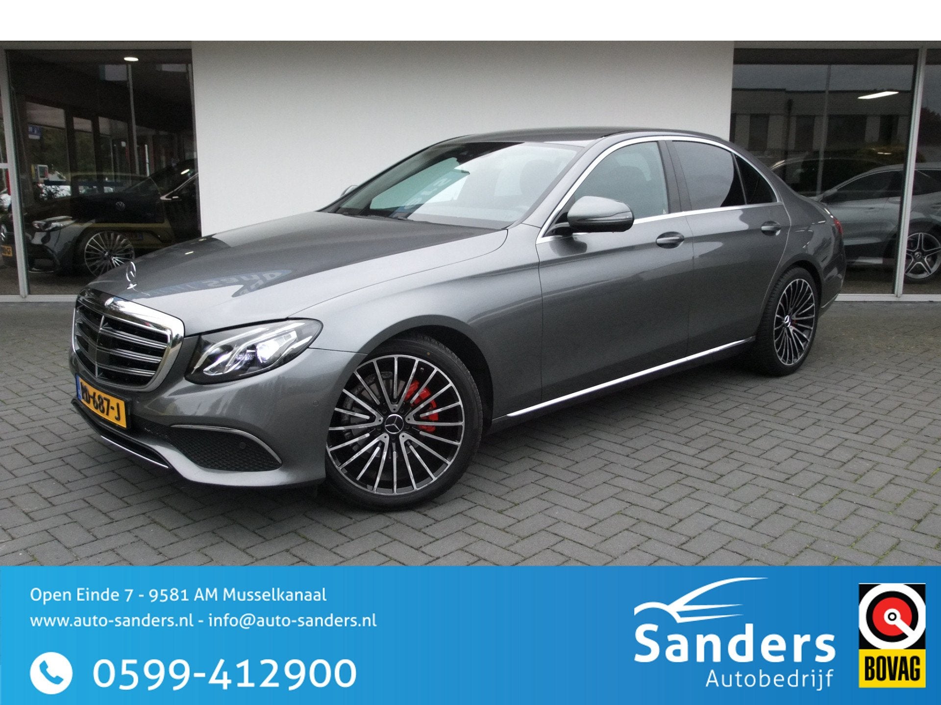Mercedes-Benz E-Klasse 220 d Ambition / Camera / Dodehoek/ D, Automaat, Achterwielaandrijving, Gebruikt, 4 cilinders