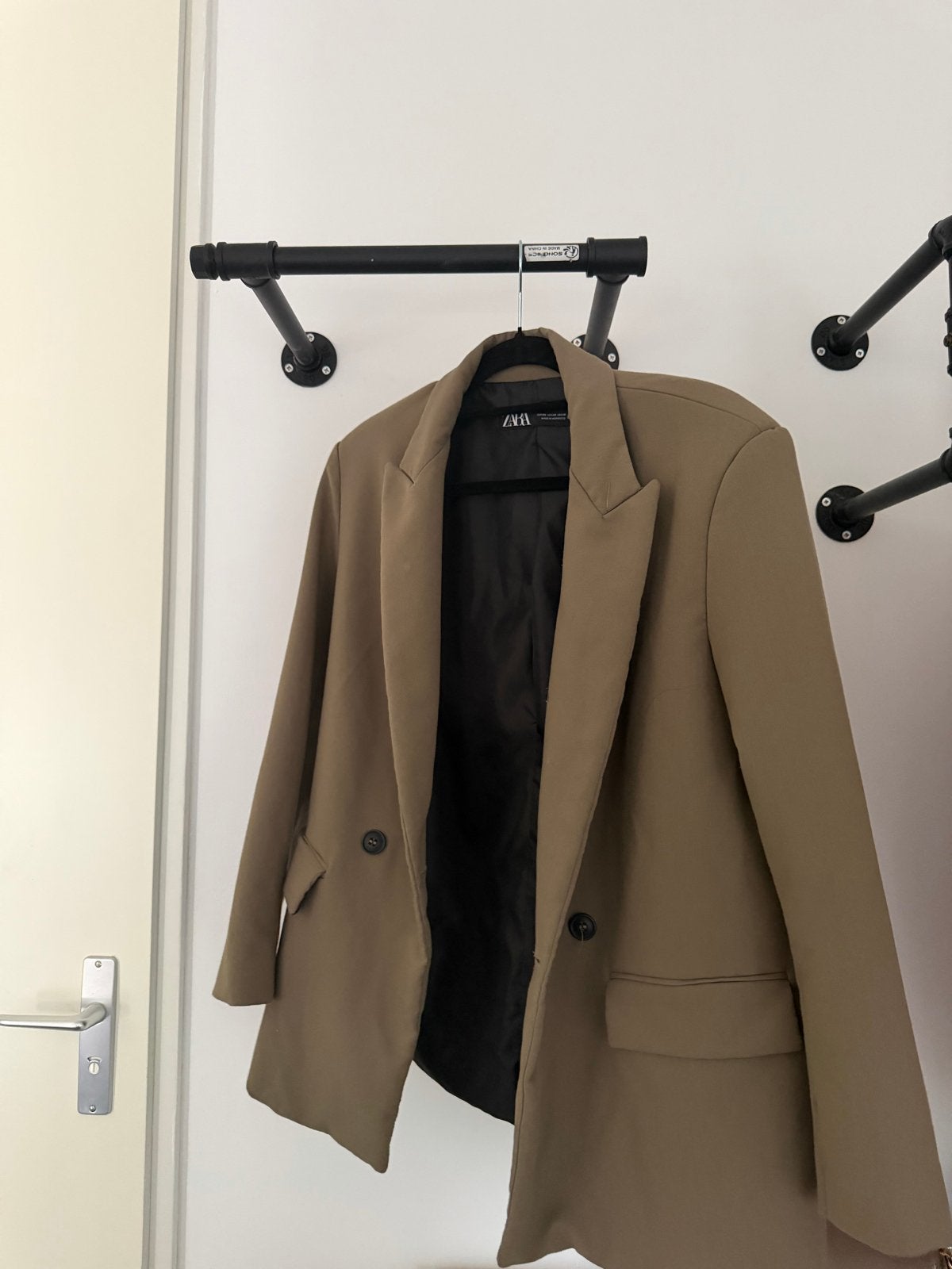 Nette Zara blazer maat M, Maat 38/40 (M), Bruin, Ophalen of Verzenden, Zo goed als nieuw