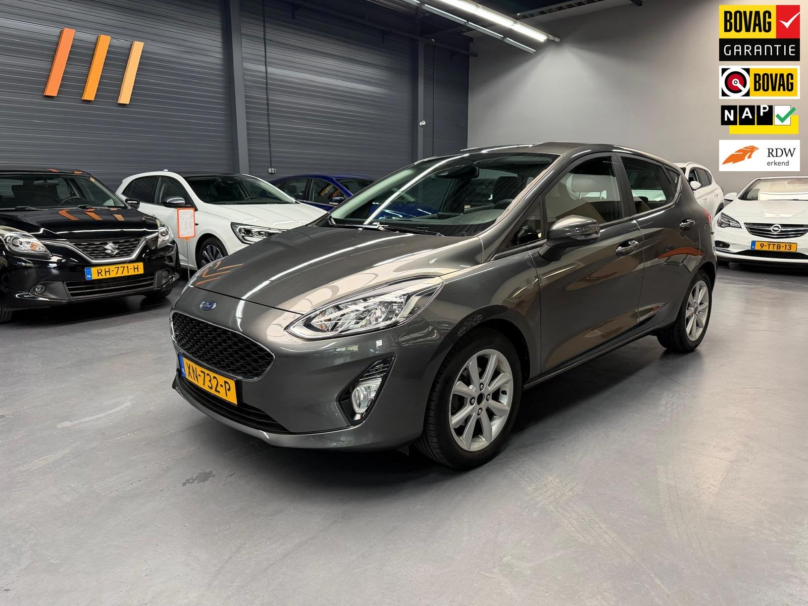 Ford Fiesta 1.1 Trend CARPLAY NAVI PARKEERSENSOREN NAP NL AU, Voorwielaandrijving, Gebruikt, Lichtsensor, Origineel Nederlands