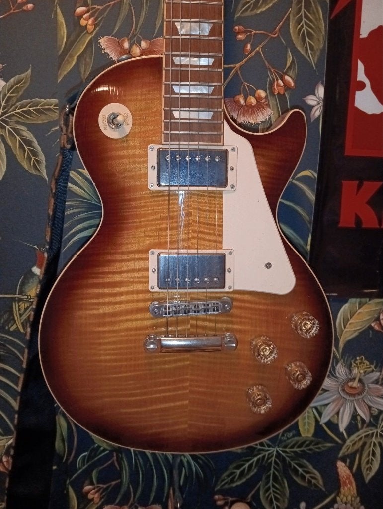Gibson Les Paul - PRS Starla, Ophalen of Verzenden, Zo goed als nieuw, Solid body, Gibson