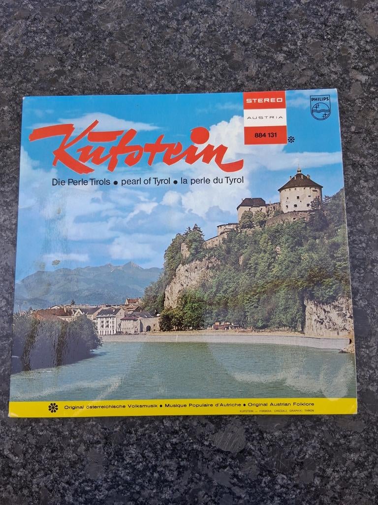 Kufstein - Die Perle Tirols - Philips Stereo LP, Ophalen of Verzenden, 1960 - 1969, Gebruikt, 12 inch
