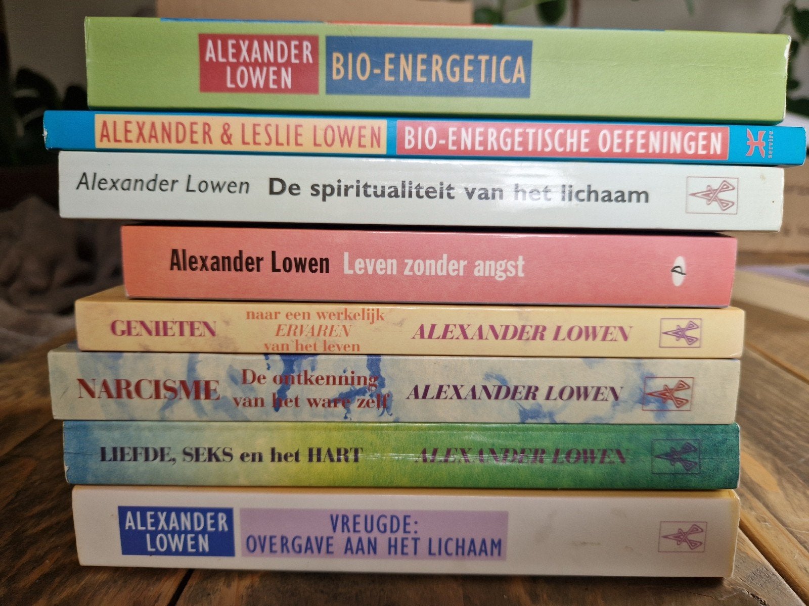8 Alexander Lowen boeken, Ophalen of Verzenden, Gelezen, Alexander Lowen, Nederland