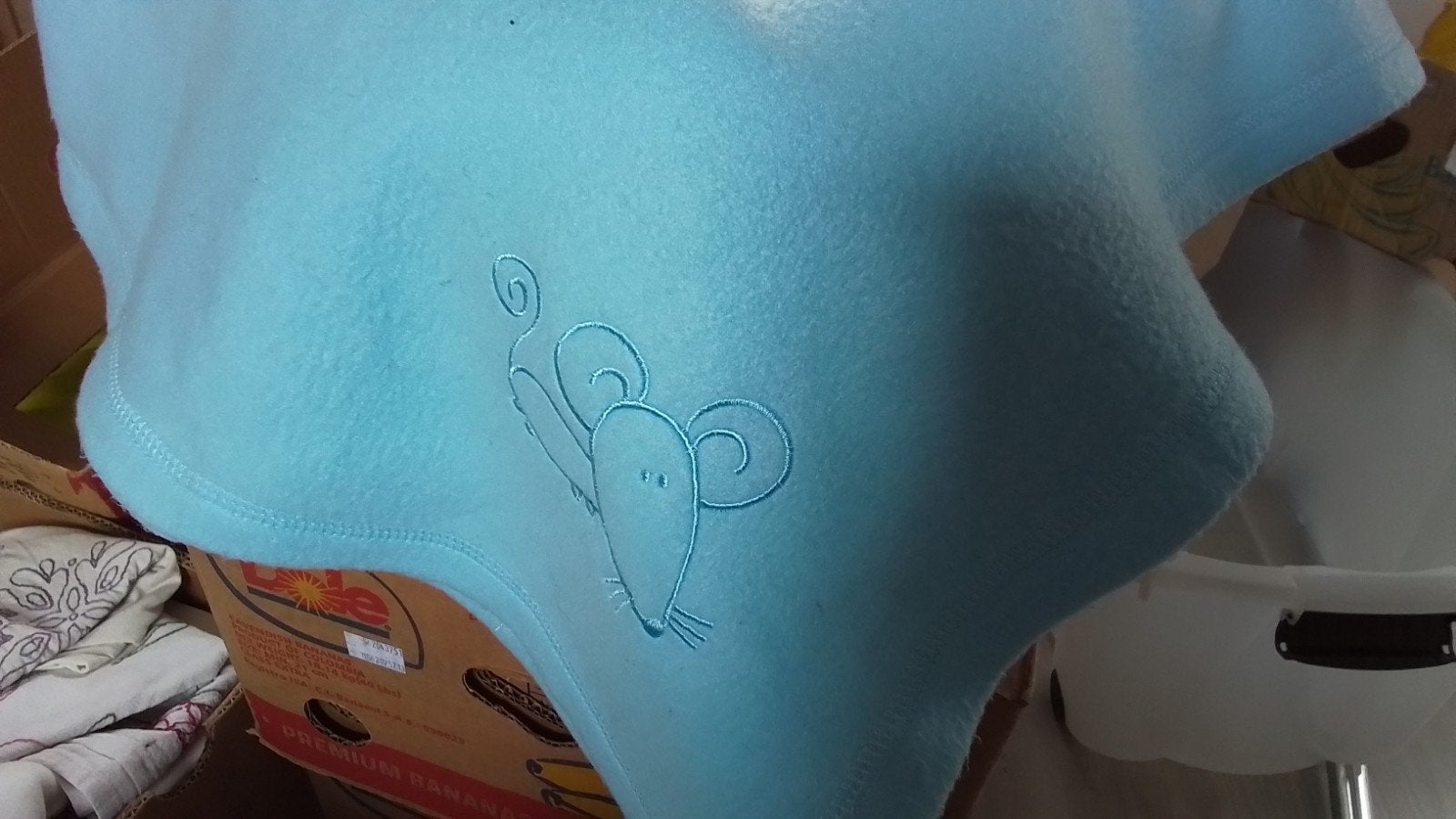 fleece dekentje, Ophalen of Verzenden, Nieuw, Blauw