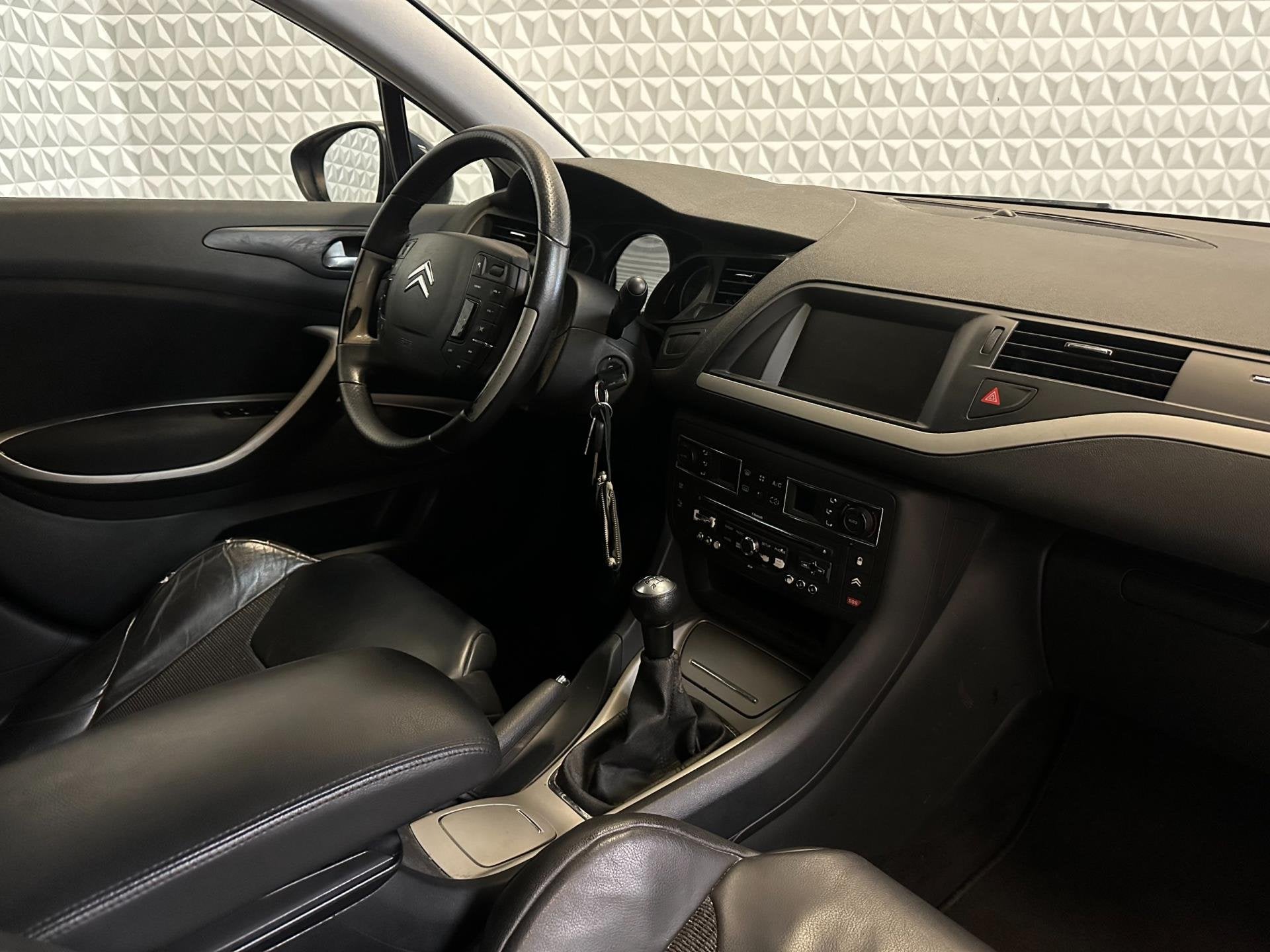 Citroen C5 Tourer 1.6 HDi Business Navigatie 1e eigenaar, Auto's, Gebruikt, Zwart, 4 cilinders, Blauw